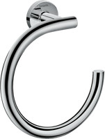Hansgrohe Logis Universal Towel Ring Holder Chrome - 41724000 