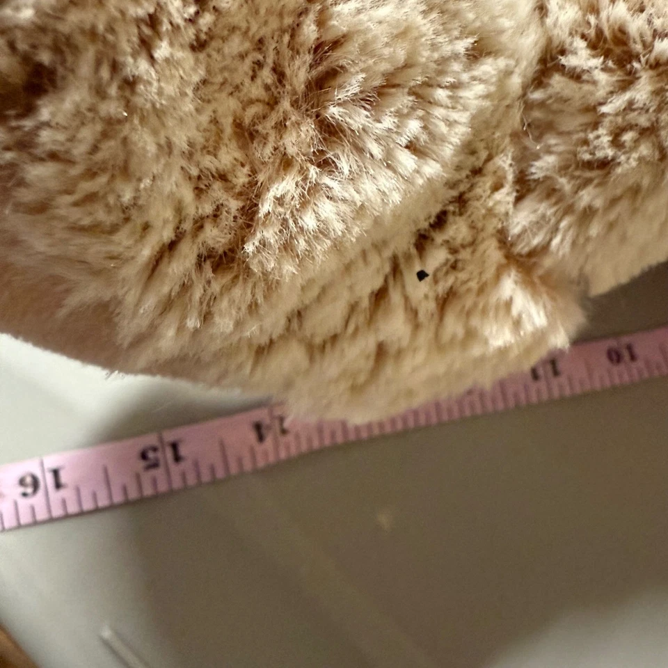 Peter Rabbit Plush Stuffed Animal Toy Red Jacket Embroidered Foot 16" - Image 2 of 4