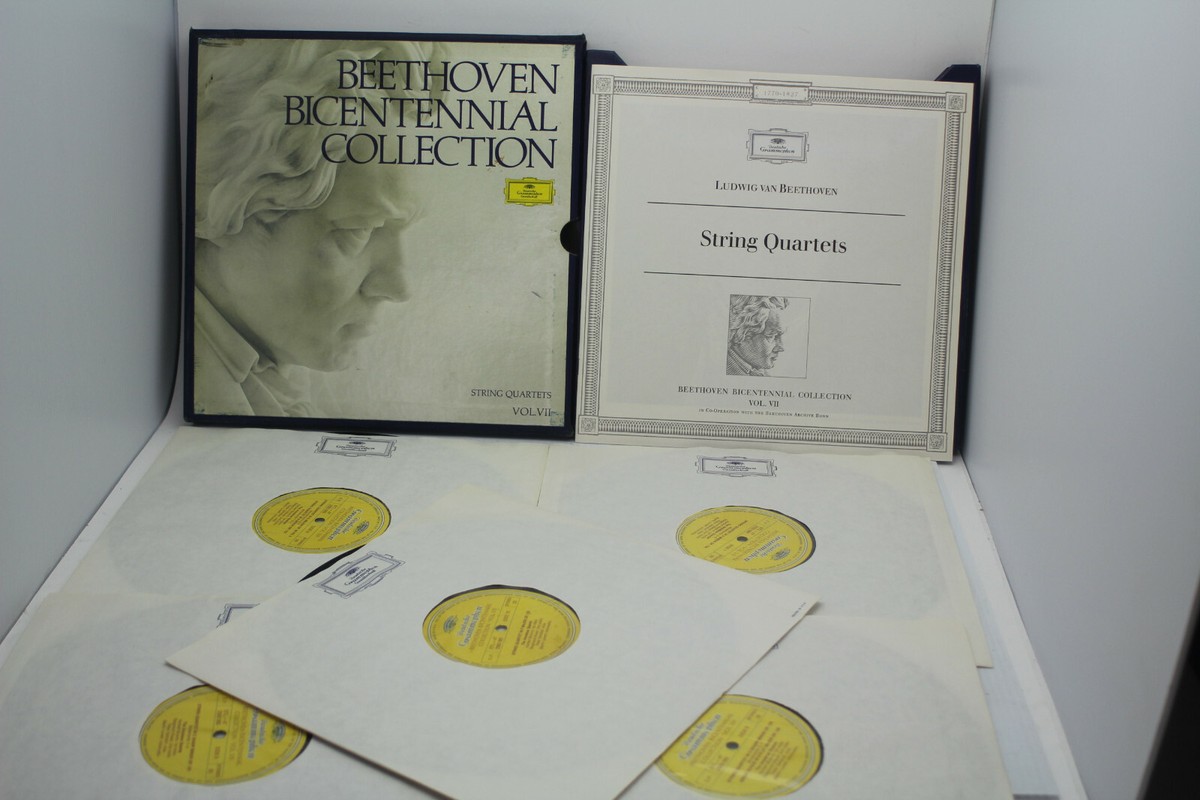 Beethoven Bicentennial Collection Volume VII String Quartets 5 Lp