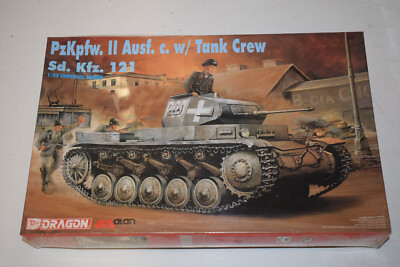 Dragon 9026 Sd.Kfz. 121 Pz.Kpfw. II Ausf. C w/ Tank Crew 1:35 NEU mit OVP