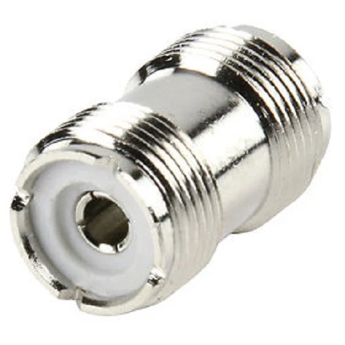 PL259 SO239 UHF Female Socket to Socket Adaptor / Coupler for CB Ham Radio etc