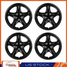 13 Set Of 4 Full Hub Caps Wheel Covers Snap On Hubcaps For R13 Tire Rim
