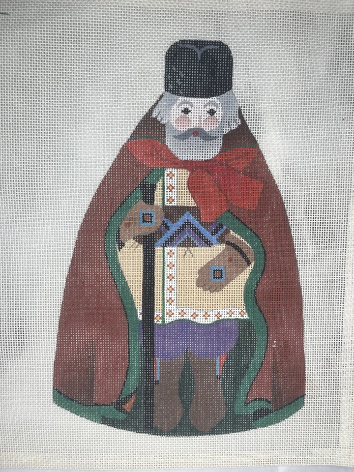 Two Vintage Dede Needlepoint Canvas - Image 3 of 3