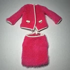Vintage Barbie Coat & Skirt SNUG FUZZ #1813 MATTEL 1968