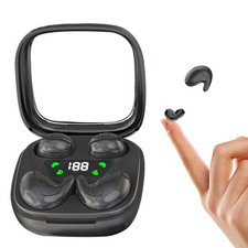 Flat Sleep Mini Invisible Small Tiny Earbuds Wireless Bluetooth Ear Buds for ...