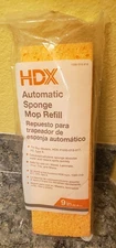 HDX Automatic Sponge Mop 9" Refill Head #1000018617 Type S, NEW SEALED