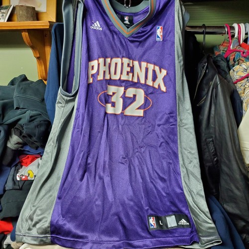 Late 2000s Shaquille O'Neal "Shaq" #32 Phoenix Suns Adidas Swingman Jersey Large