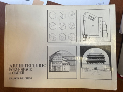 Architecture:  Form, Space and Order - Paperback By Francis D. K. Ching - GOOD