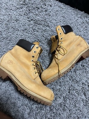 Timberland Men\'s Light Beige Lace-Up Work Boots ??? TIMBERLAND PREMIUM 6 IN LACE WATERPROOF BOOT Men main image 3