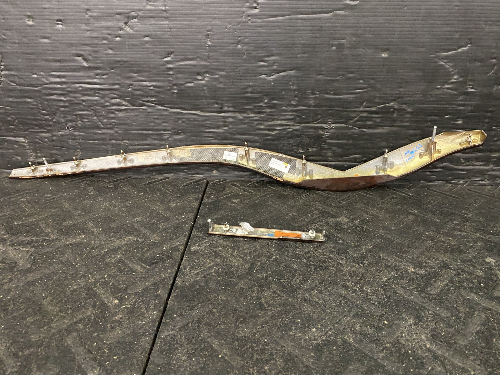 2011 MASERATI GRANTURISMO DASH DASHBOARD CENTER WOOD TRIM PANEL MOLDING
