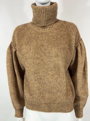 Pull femme THE KOOPLES GRAND mohair mélangé col haut tortue tricot - Photo 1/4