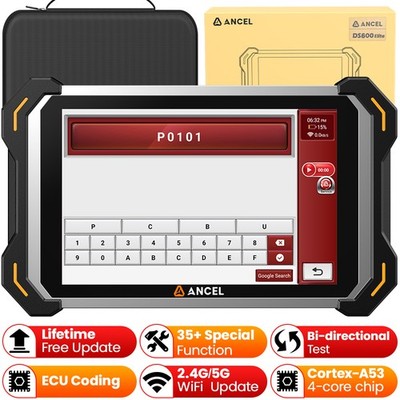 Lifetime Free Update OBD2 Diagnostic Scanner Tool Bidirectional All System Scan