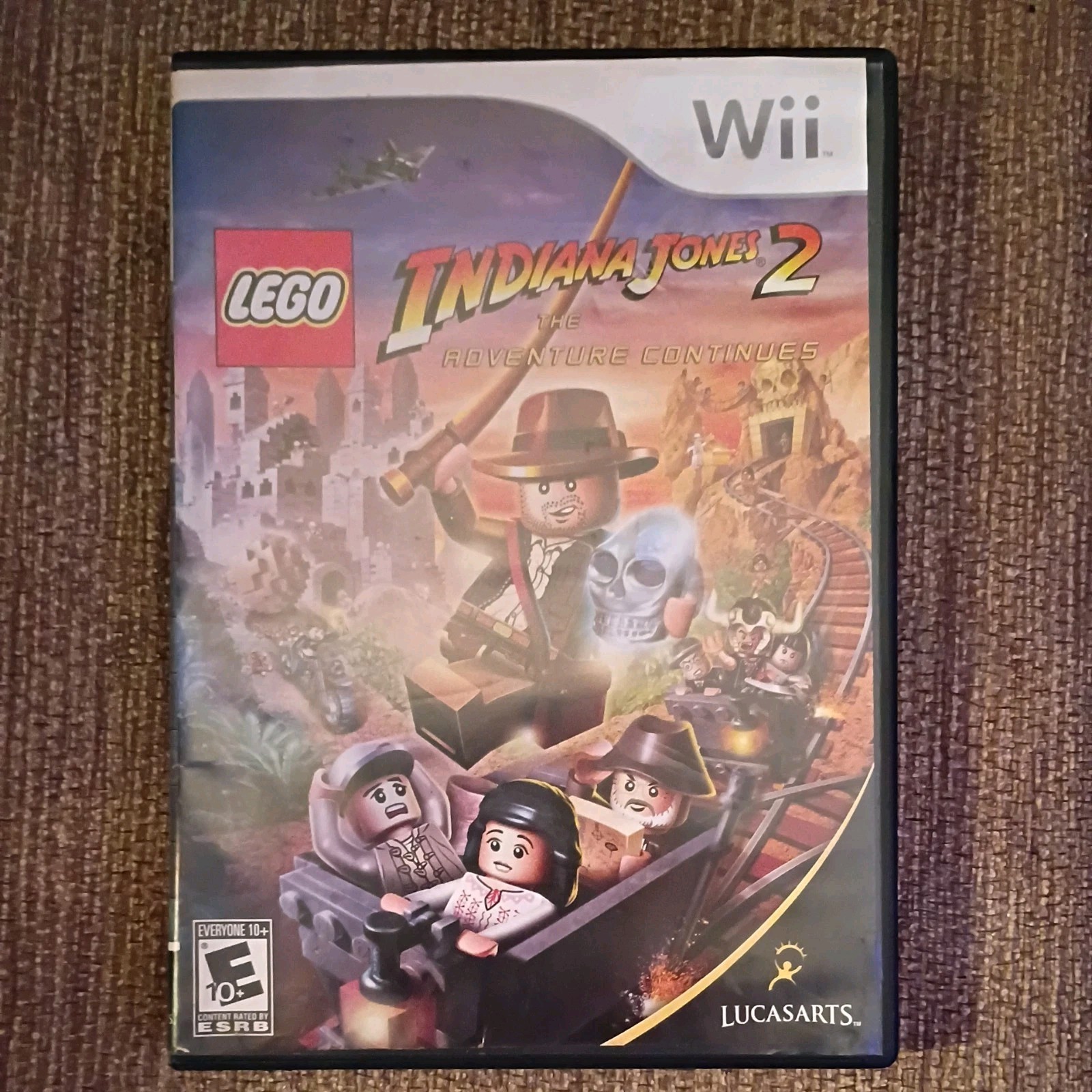 Lego Indiana Jones 2 the Adventure Continues - Nintendo Wii