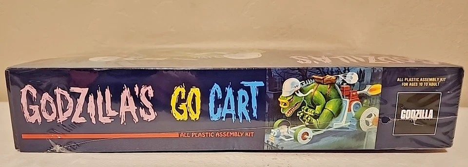 Polar Lights Godzilla's Go Cart Kit #POL987/12 Factory Sealed - Image 4 of 4