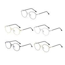 Lunettes Transparentes Irrégulières Confortables Miroir Plat Lunettes à