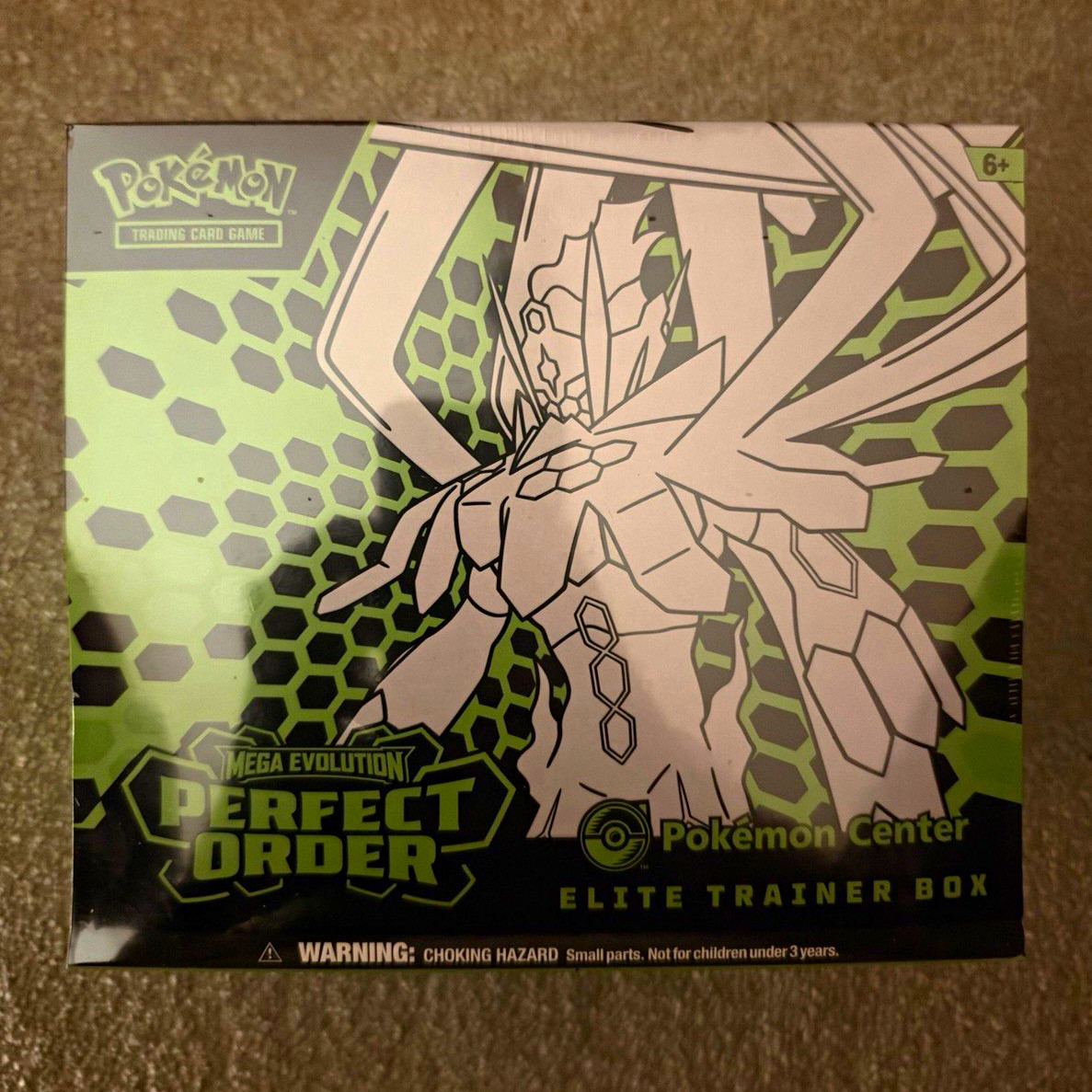 Pokémon Center Mega Evolution Perfect Order Elite Trainer Box Booster 2024