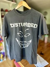 Disturbed Vintage Black T-Shirt Size Large