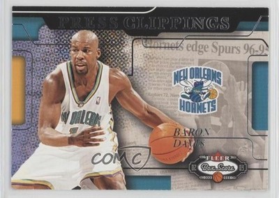 2002-03 Fleer Box Score Press Clippings Baron Davis #7PC 0q3