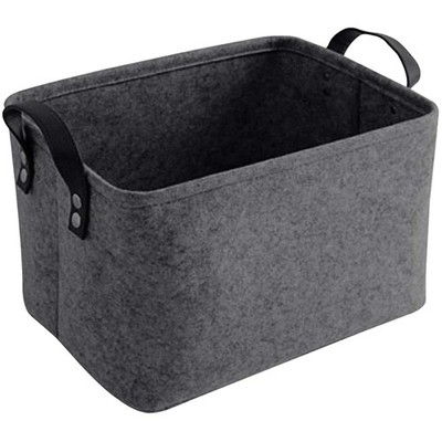 felt storage basket, faltbar filz aufbewahrungsbox für Regal,Wäsche,Schrank,S...