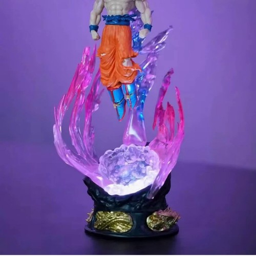 24CM Dragon Ball Goku Ultra Instinct Figure PVC Action Model Toy - Foto 3 di 4