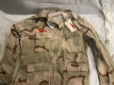 Department Of Defense DOD Civilian Desert Camo XL Jacket Military Personalized