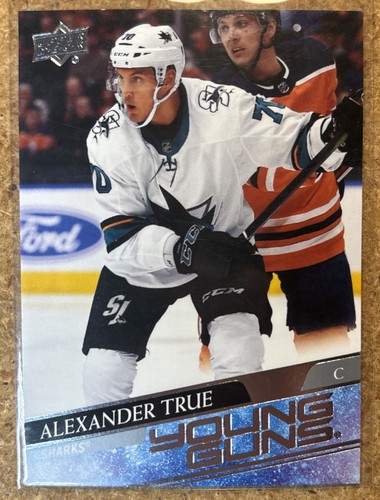 2020-21 Upper Deck Young Guns Alexander True #225 rookie card