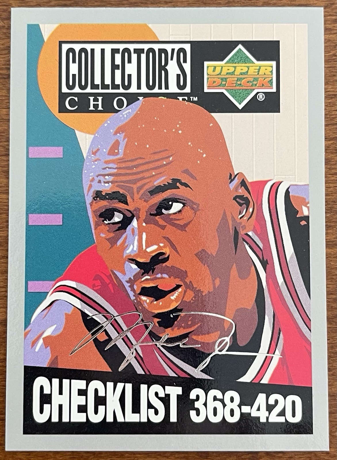 1994-95 Upper Deck Collector's Choice Michael Jordan #420 Silver Foil Signature