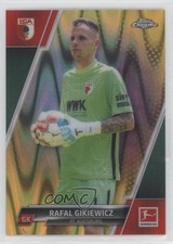 Rafal Gikiewicz Chrome Bundesliga 2021/22 Gold Refractor #4