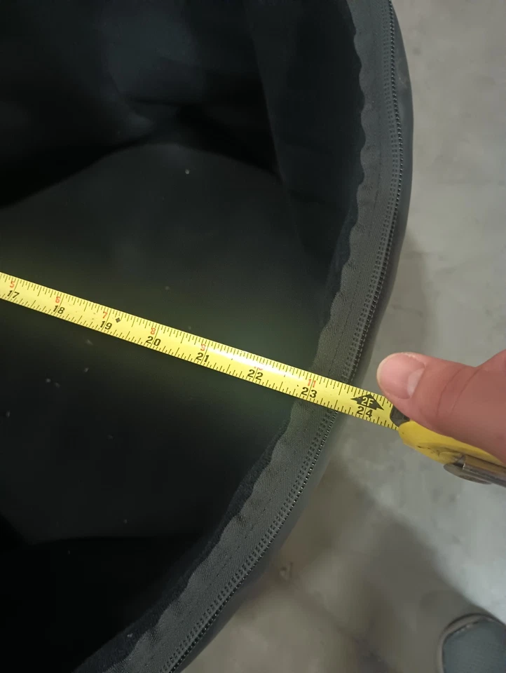 Bolsa de batería acolchada de cuero. 20x18 Foto 4 de 4