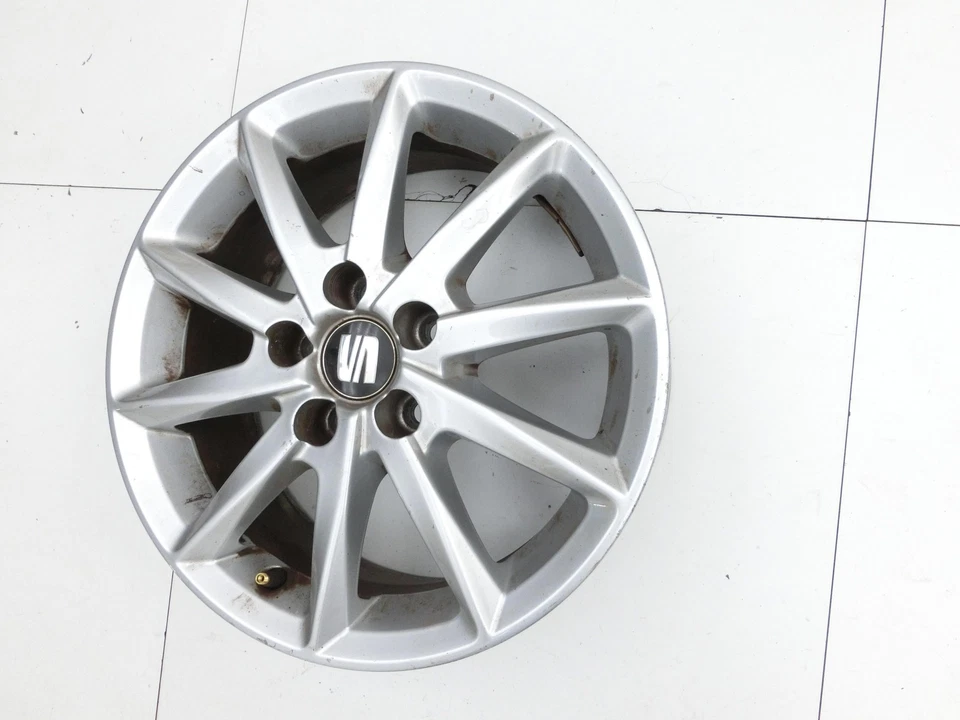 1x llanta de aluminio 5X100 6.0X15Zoll ET38 Seat Ibiza IV 6J SC 12-15 - Imagen 4 de 4