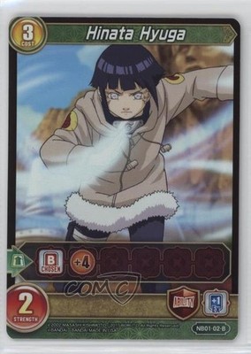 2019 Naruto Boruto Card Game: & Shippuden Set Hinata Hyuga #NB01-02-B