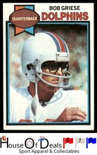 1979 Topps #440 Bob Griese Miami Dolphins Vintage Football Card