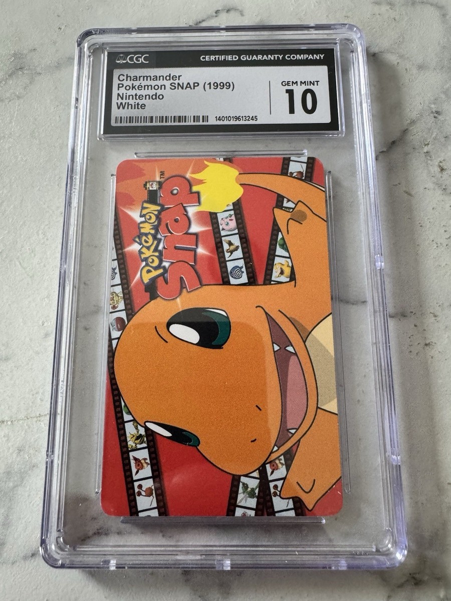 CGC Graded GEM MINT 10 Charmander Pokemon SNAP (1999) Nintendo