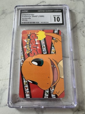 CGC Graded GEM MINT 10 Charmander Pokemon SNAP (1999) Nintendo