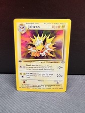 Pokemon Card - Jolteon Jungle 1st Edition 4/64 Holo Rare LP