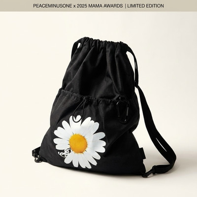 peaceminusone MAMA by GD GYM SACK リュック Peaceminusone x 2025 MAMA Peacemamaone Gym Sack Drawstring Bag