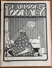 CARTOON LOONACY #32 JUNE 1992 COMICS APAZINE/FANZINE ERLING FIELDS RYAN B. SHUT