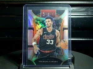 2023-24 Panini Select - Mezzanine Level Toumani Camara #301 Silver Prizm (RC)