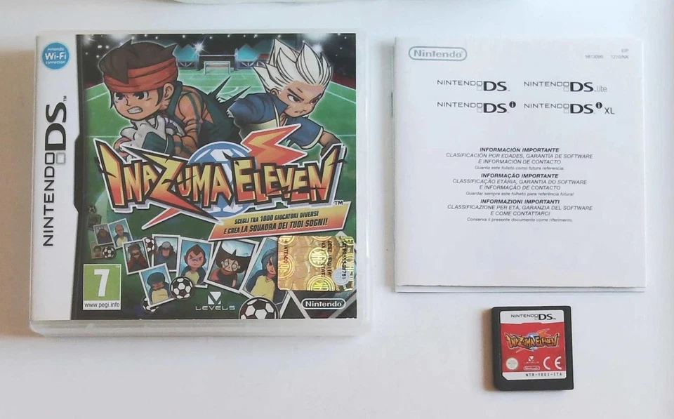 NINTENDO DS : INAZUMA ELEVEN - ITALIANO ! Comp. 3DS e 2DS - CONSEGNA 24/48H, foto 1 di 2