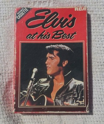 Elvis At His Best Audio Double Cassette ELVIS Presley Tape Album