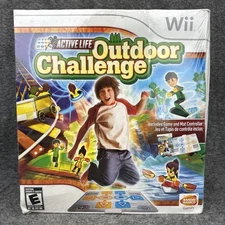 Wii Active Life Outdoor Challenge with Game and Mat SEALED READ DESC