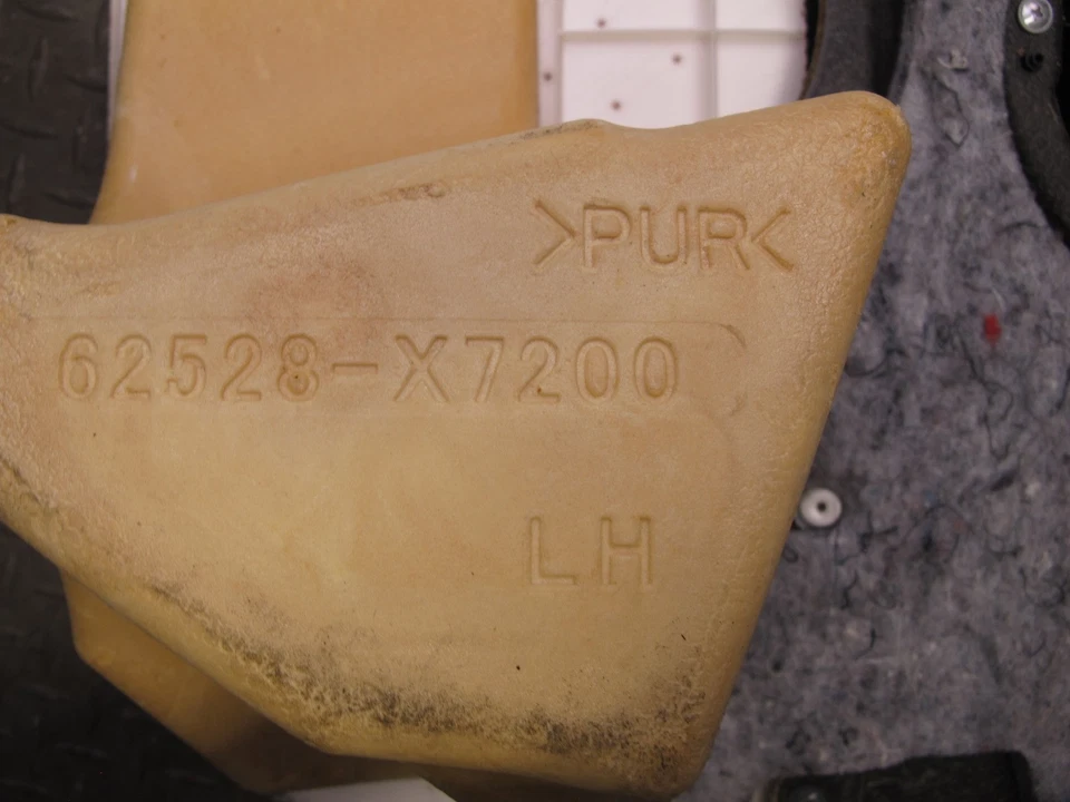 LEXUS IS350 IS250 CONV 2010 cuarto trasero interior juego de panel de cubierta negro OEM Foto 4 de 4