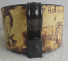 VINTAGE OVAL TWO HANDLE CERAMIC POP ART COMIC ARTWORK CONTAINER PLANTER — photo 2