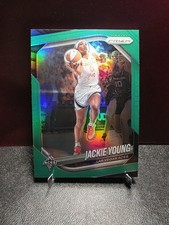 2025 Panini Prizm WNBA - Jackie Young #23 green Prizm Las Vegas Aces