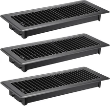 Pack of 3 Floor Vent Covers Metal Floor Register 4 X 12 Inch Heavy Duty Floor...
