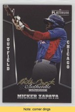 2013 Onyx Platinum Prospects Gold Ink 134/175 Micker Adolfo Zapata Auto READ 0o9