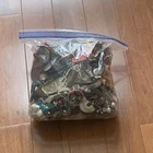 Mystery Lot Jewelry 6lb Vintage Modern Costume Tangled Beads Gemstones Therapy