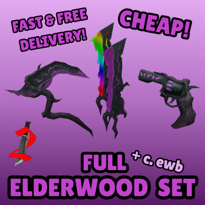   MM2 FULL ELDERWOOD SET (CHOOSE) | BLADE REV & SCYTHE + C. BLADE OPT. | MM2  
