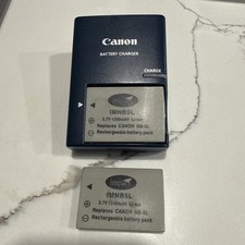 Canon Battery Charger CB-2LX and Battery Pack NB-5L - OEM Genuine - Tested