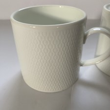 Set of 2 Wedgwood Gio Mug bone China made in England